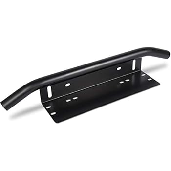 Driverwish Led Light Bar Mounting Bracket Front License Plate Frame Bracket License Plate Mounting Bracket Holder for Off-Road Lights LED Work Lamps Lighting Bars