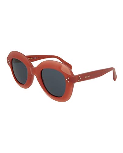 Celine CL41445/S 35J Pink Lola Round Sunglasses Lens Category 3 Size 46mm - Thumbnail 2
