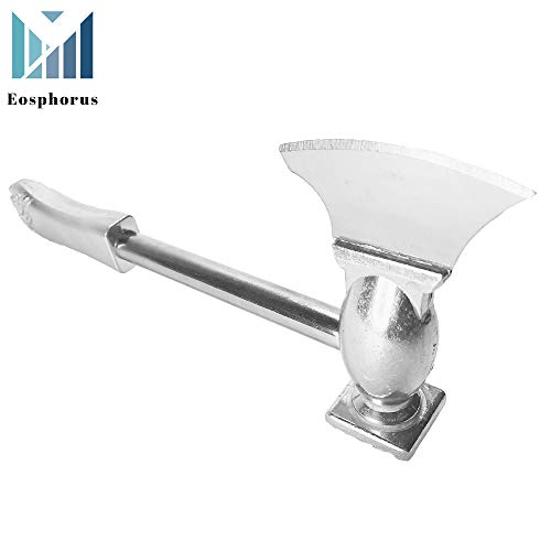 All-Metal Dual-Sided Hatchet Meat Tenderizer Cleaver Bones Breaker