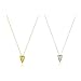 Clavicle Necklace with Blessing Card, Small Dainty Pendant, Delicate and Classy Costume Choker Jewelry Favors, Alloy