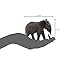 MOJO African Elephant Realistic International Wildlife Toy Replica Hand Painted Figurine (387189)