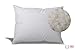 Extra Soft Down Filled Pillow for Stomach Sleepers w/Cotton Casing 2 Pack - Filled and Finished in The USA, Set of 2 Queen