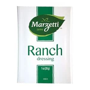 Amazon.com : Marzetti Ranch Salad Dressing 1 oz packets (qty. 102 ...