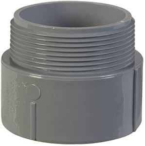 Amazon.com: Cantex Pvc - Adaptador de terminales macho roscado de 2