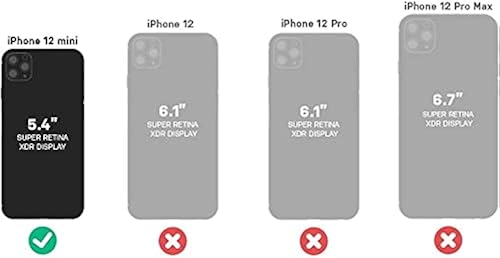 OtterBox Symmetry Clear Series Case for iPhone 12 Mini, Non-Retail
