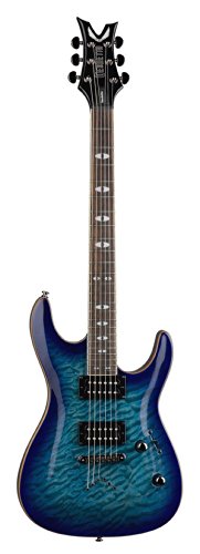 Dean Vendetta 4.0 Solid Body Guitar, Trans Blue