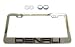 GMC Denali Chrome License Plate Frame w/ Screw Covers