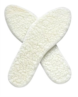 GreatIdeas Fleece Thermal Insoles - 2x Pairs - Ideal if you suffer from cold feet