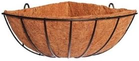 Botanico Round Corner Plant Basket - Decorative Garden Flower Plant Holder - 12"