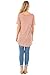 Lovezesent Women's Sexy Deep V Neck Crisscross Front Distressed Short Sleeve Tee Shirts Tops Tunic Blouses for Juniors Pink Plus Size XL