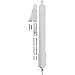 Wright Products Standard Duty Pneumatic Screen & Storm Door Closer with EZ-Hold – Adjustable Closing Speed, Durable, Easy Installation (Transitional, White)