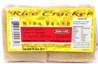 Krupuk Beras/gendar (Rice Crackers Original Flavor) - 4.25oz [Pack of 6]