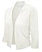 Ever77 Women's 3/4 Sleeve Open Bolero Cardigan/S,M,L,XL/TC1016