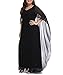 LALAGEN Womens Plus Size V Neck Formal Party Maxi Dress with Long Chiffon Cape