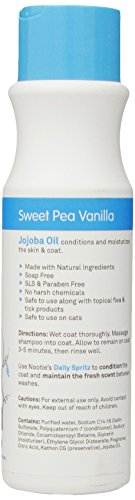 Nootie-jojoba oil Pet Shampoo, 1 Unit 16oz,Sweet Pea & Vanilla