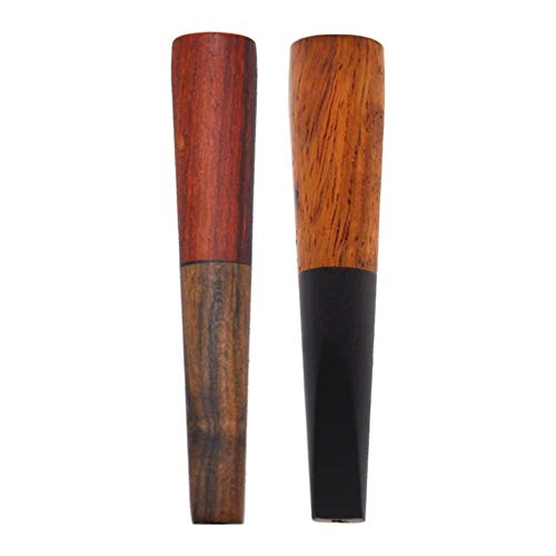 Coherny Wooden Cigarette Holder Short Smoke Mouthpiece Reusable for Men and Women Friends - Thumbnail 7