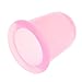 Vacuum Therapy Coupe Silicone Cupping Devices Anti-cellulite Slimming Massage Cups for Full Body and Face - L, Pink