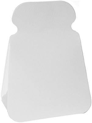 Enalia Mare Favor Boxes Chic Design Paper Pouches with Satin Ribbons 30 pcs set (Matte Embossed Paper Pouch Beige NO Ribbons)