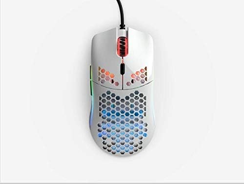 Mice - Mouse Glorious Gaming Model O White Mate (Branco Fosco) - GO-White/White Glossy (Branco Brilhante) - GO-GWHITE (Glossy White)