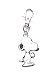 SNOOPY GIVES A HELPING HAND PEANUTS CHARM JEWELRY FOR YOUR PETS DOG CAT COLLAR PURSE LEASH JOB LANYARD DIY PROJECTS ETC.