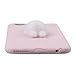 Lazy Cat 3D iPhone 6S Case, Cute 3D Soft Poke Squishy Silicone TPU Protective Cover for iPhone 6 (Pink/Polar Bear)