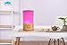 BlueHills Premium 2000 ML XL Large Essential Oil Diffuser Aromatherapy Humidifier for Large Room Home 40 Hour Run Huge Coverage Area 2 Liter Extra Large Capacity Huge Diffuser Wood Grain (E002)