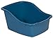 Petmate Plastic Hi-Back Cat Litter Pan, Jumbo, Assorted colors