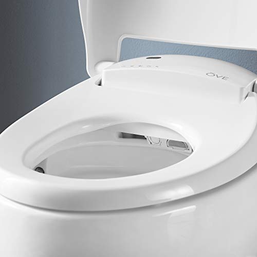 Ove Decors Tuva Bidet Toilet Builtin Tankless Elongated, Automatic