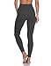 Colorfulkoala Women’s High Waisted Yoga Pants 7/8 Length Leggings with Pockets (XS, Charcoal Grey)thumb 2