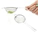 Teami Very Fine Mesh Strainer - Easy to Clean 3 Inch Durable Stainless Steel Mini Sifter - Best for Matcha Green Tea Powder or Cocktail - Dishwasher Safe