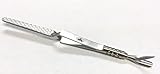 Acrylic Nail Pincher / Cuticle Pusher with Tweezer by UBS