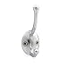 WEBI Coat Hooks,6 Hooks for Hanging,Heavy Duty Hat Hooks Wall Towel Hooks for Closet,Mudroom,Backpack,Chrome