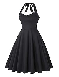 MINTLIMIT Vestido vintage de los años 50, para cóctel, fiesta o rockabilly