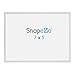 SnapeZo Photo Frame 5x7 Inch, Silver 0.6
