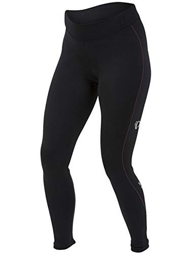 Pearl Izumi - Ride Women's Sugar Thermal Cycling Tight, Black/Screaming Pink Stitch, X-Small