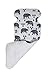 Universal Baby Stroller Seat Liner Infant Car Seat Cushion, 100% Cotton Padded Cushion (White)