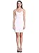 Coreal Full Slip For Women Under Dress Adjustable Spaghetti Strap Knee Length Slips Undergarment Nightwear White