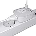 European Travel Plug Adapter,ORSEN European Plug Adapter US to Europe with 2 USB Ports,2 American Outlets- 4 in 1 for Most of Europe,Greece,France,German,Italy, Israel, Spain (Type C)