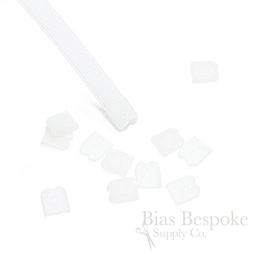 24 End Caps for Rigilene Polyester Boning, 1/2