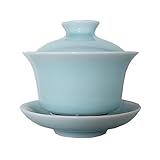 Gaiwan Kung Fu Teacups with Lid 5-Ounce Teacup and