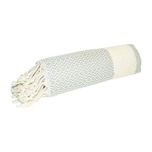 SCN Premium XXL Hamamtuch, Saunatuch, Strandtuch, Badetuch Handtuch Liegetuch Sporttuch (Diamant) 100x180cm ideal für…