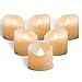 Homemory Timer Tea Lights Bulk, Lasts 2X Longer, Set of 12 Realistic Flameless Candles, Flickering Bright LED Tealights Candles, Warm White, 1.57'' D x 1.37'' H, Ideal for Valentine's Day Decor