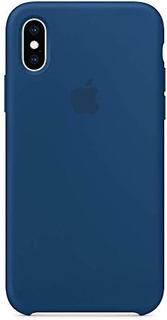 iPhone iPhone XR Liquid Silicone Case Fits iPhone XR (6.1 inch), Gel Rubber Protection Shockproof Cover Case with Soft Microfiber Cloth Lining Cushion (Blue Horizon)