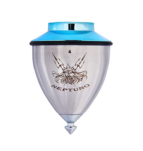 Trompos Space Spin Top Neptuno - Fixed Tip SpinTop (Blue)