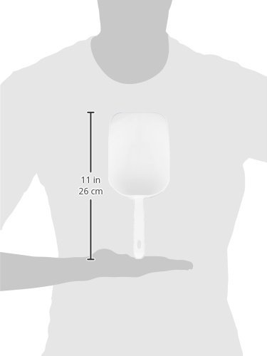 Miller Manufacturing 89 1-Pint White Plastic Feed Scoops