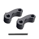 Dewhel Black 2x Aluminum Rear Window Latch Hinge Pivots For 95-04 Tacoma 00-06 Tundra Xtracab