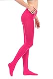 Zallies Fleece Lined Footed Extra Warm Winter Tights for Girls - Assorted Colors