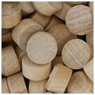 WIDGETCO 1/2" Maple Floor Plugs