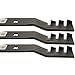 Rotary 12809 PK3 Blades for Cub Cadet 742-04053, 742-04053A, 942-04053-X, 942-04053A, 50