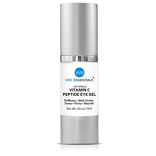 UPC 734930610045, Vitamin C Eye Cream Gel For Puffy Eyes, Reduce Dark Circles, Bags Under Eyes, Sagging Skin And Improves Wrinkles Under Eyes – Wise Essentials.- No Parabens